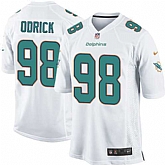 Nike Men & Women & Youth Dolphins #98 Odrick White Team Color Game Jersey